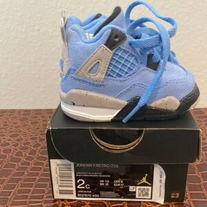 NEW/NEVER WORN- Baby Jordan 4 Retro